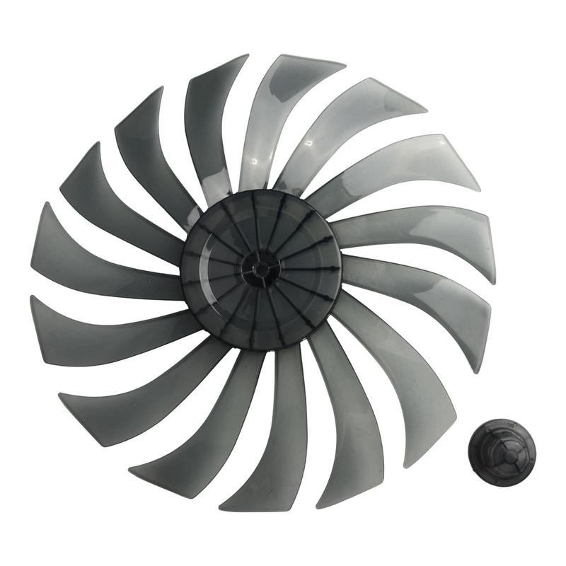 14 Inch Floor Fan Table Fan Blade With Nut Cover Fan Blade Fan Accessories 0