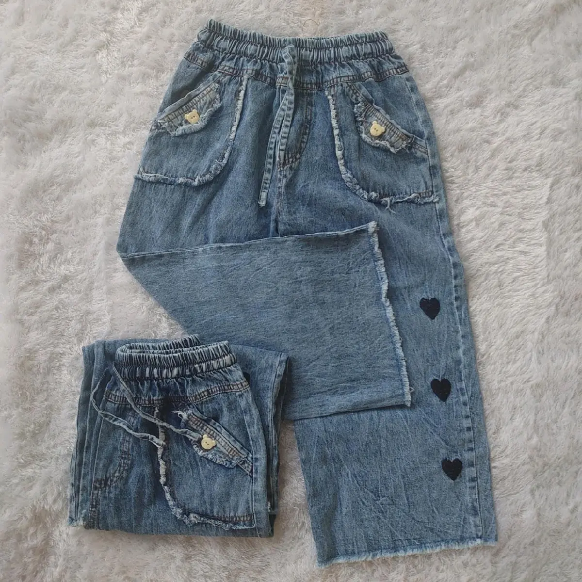 Celana Kulot Anak Jeans Rawis 5-8 Tahun Kids Denim Pallazo