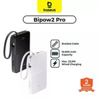 Gambar BASEUS POWERBANK ENERFILL FC51 BIPOW2 PRO DIGITAL DISPLAY WITH BUILT-IN CABLE 10000MAH 22.5W - BLACK dari Carbon Official Store Kota Administrasi Jakarta Pusat 1 Tokopedia