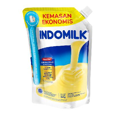 Susu Kental Manis Indomilk Pouch 545gr Makanan Paket Bahan Baking Segar Kalsium Food Minuman Lezat Etawa Selai Sirup Pasir Rolled French Cumi Kentang Wijen Salju 1