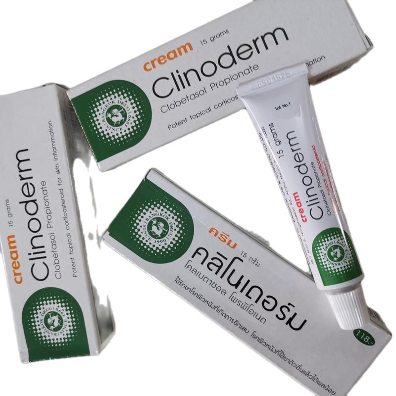  Kem Bôi Ng.ứa V.ảy N.ến Clinoderm 15gr - Thái Lan Chăm Sóc Da Dưỡng Ẩm Da Skincare 