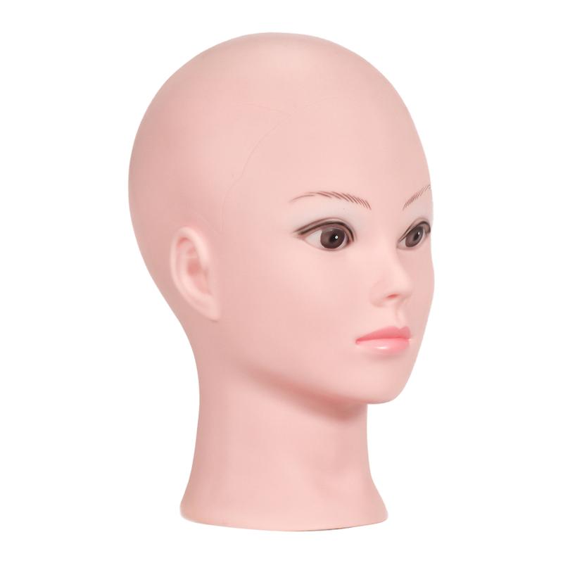 Cosmetology Wig Making Training Bald Mannequin Head Model Stand Rack,Durable Materials 4