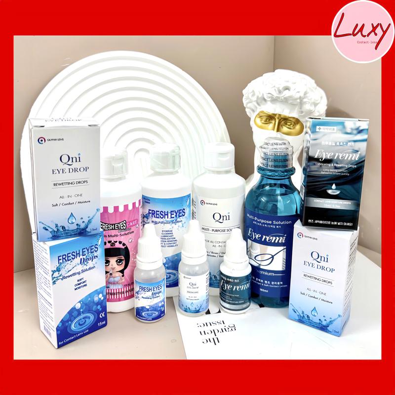 Nước Ngâm và Nhỏ Mắt Chính Hãng Hàn Quốc, Cam Kết Chất Lượng Tốt - LUXY LENS