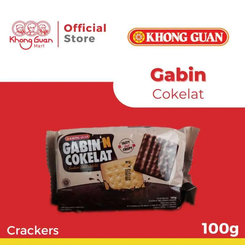 KHONG GUAN Gabin Cokelat Pack 100 Gram 0