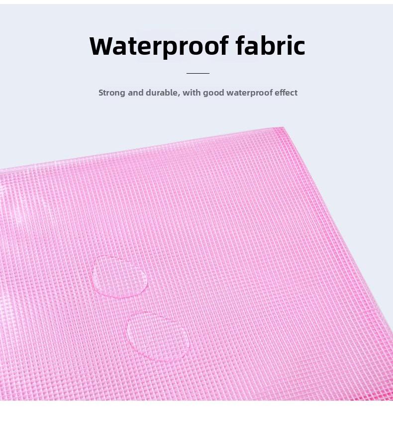 Product Introduction of A3A4A5A6Transparent File Mesh File Zip Zipper Bags Waterproof Office School Stationery Mesh 8