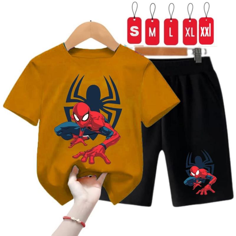 BAJU ANAK STELAN SPIDERMAN CATTON COMBAD24S 1-6TH FESION Katun Bayi Parsel 2