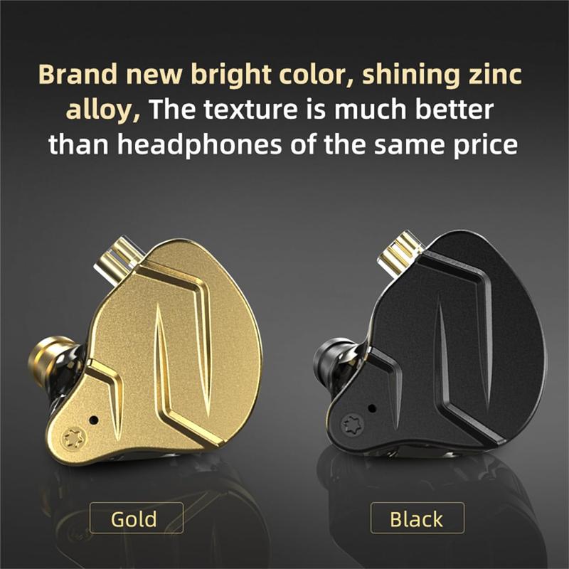 In-ear Design Monitor Wired Earphone, Wired Gaming Earbuds, Hifi Headphones with Hybrid Dual Driver, High Fidelity Earphone with Detachable Cable 4