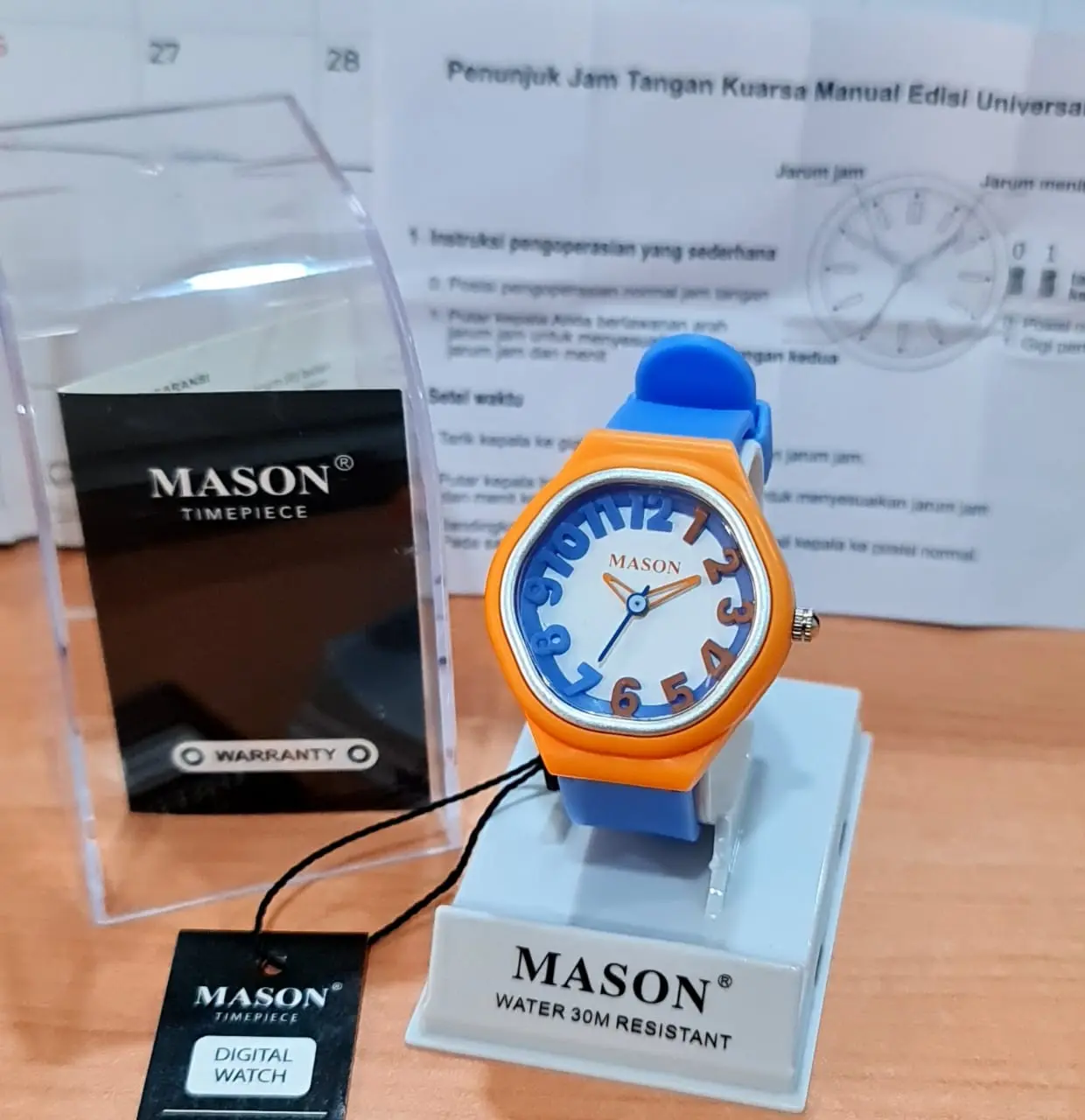 Jam Tangan Anak Laki Laki Analog Mason MAG 3203 Rubber Original Jam Tangan Tahan Air Jam Tangan Anak Perempuan Fashion Aksesoris