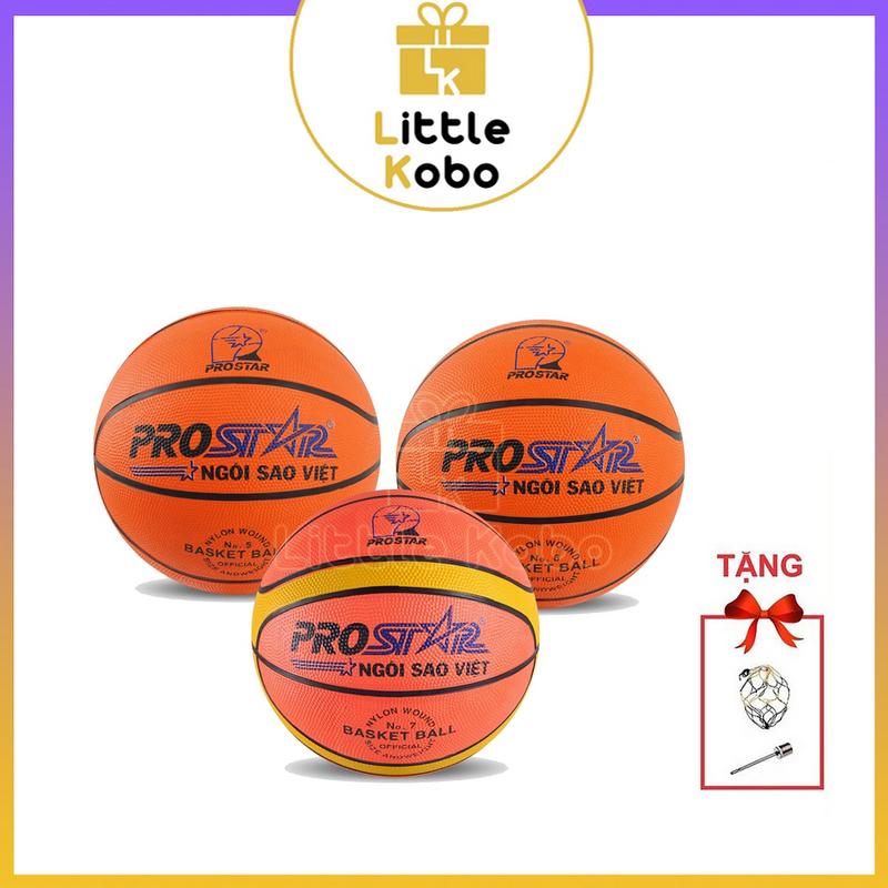 [Pro.star] Quả Bóng Rổ Banh Cao Su Size Số 5 6 7 Đồ Chơi Thể Thao Phụ Kiện Trẻ Em Vận Động Sport