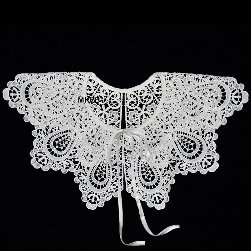 Cổ Áo Ren Giả Cho Nữ, Cổ Búp Bê, Áo Sơ Mi Có Thể Tháo Rời, Cổ Áo Giả, Áo Cánh, Quần Áo Nữ, Phụ Kiện, DropShip