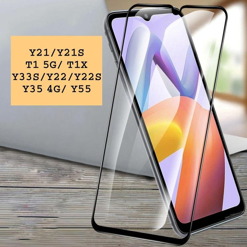 Miếng dán cho VIVO Y21 Y21S T1 5G T1X Y33S Y22 Y22S Y35 4G Y55 cường lực Full màn hình cao cấp