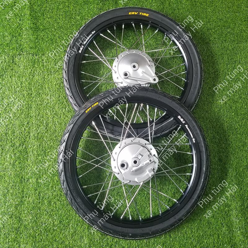 Bánh Căm WAVE DREAM Đùm ZIN theo xe WAVE @ 110 Kèm vỏ ruột Và má đùm trước sau giả ZIN HTH34 MSP 0017