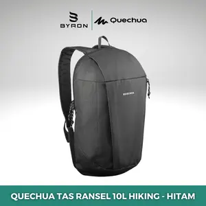 QUECHUA Tas Ransel NH100 10L Carrier Country Walking Outdoor Waterproof - Original