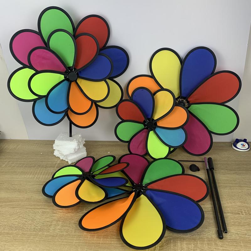 Chong Chóng Vải 8 Cánh - Chong Chóng 2 Tầng 16 Cánh - Chong Chóng Take Away