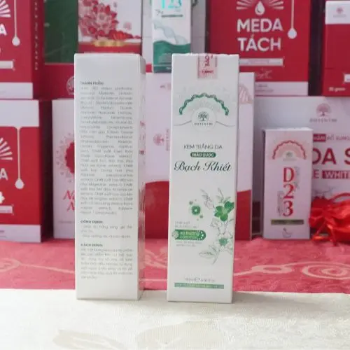 Kem Trắng Da Thảo Dược Bạch Khiết Giúp Da Trắng Sáng, Giữ Ẩm Cho Da 180ml 8