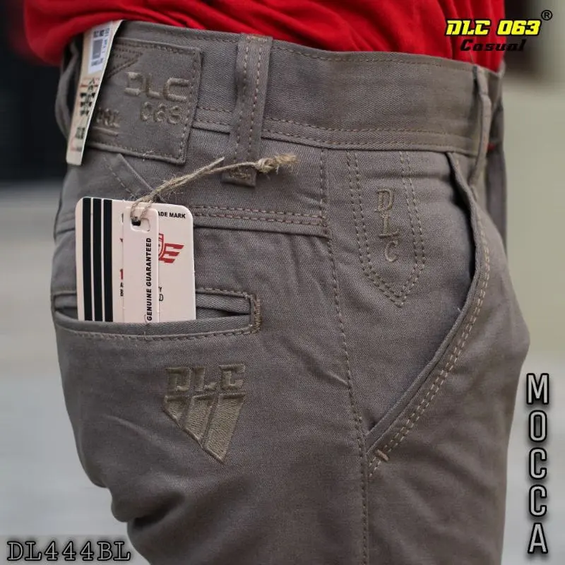 Celana Kanvas DLC 063 Panjang Original Model Standar Kanvas Sulfur Premium Tebal Fit
