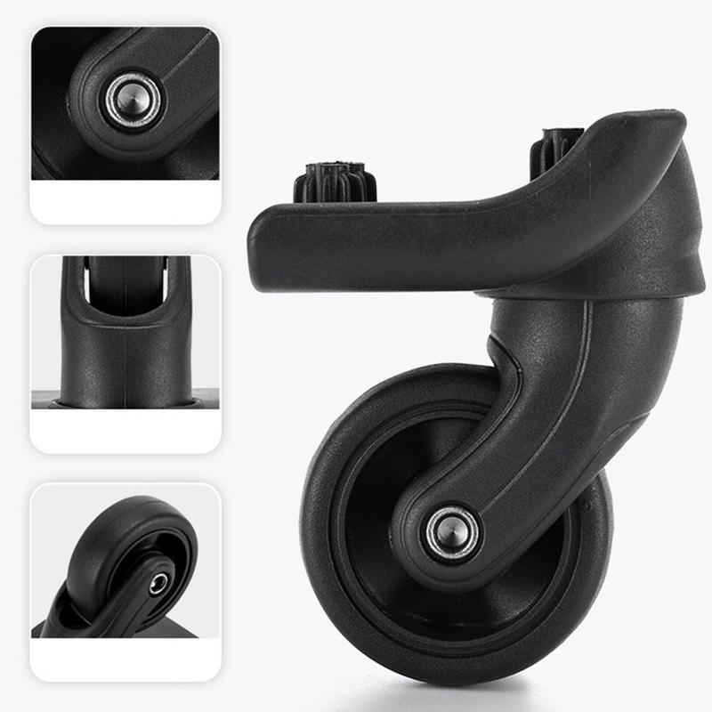 Product Introduction of Resistant Flexible Suitcase Parts Axles Mute Luggage Wheel Travel Suitcase Wheels Suitcase Wheels Swivel Casters 18
