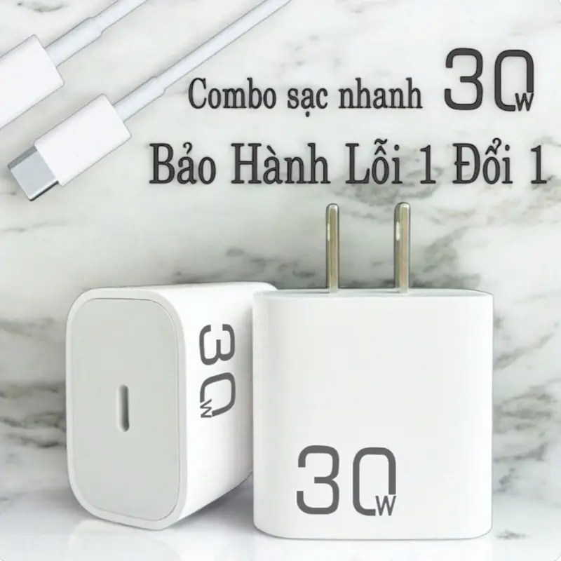 Bộ sạc nhanh 30w cho điên thoại ip sạc 60p lên 60-80% tương thích với ip Phụ kiện sạc điện thoại bộ sạc & bộ điều hợp sạc nhanh 20w Usb