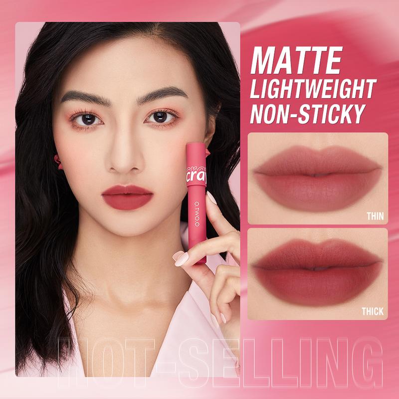 Product Introduction of 【Limited Time Sale】【COD】O.TWO.O Matte Lipstick Pen Soft Lip Tint 6 Colors Lip Makeup High Pigment Long-lasting Waterproof 26