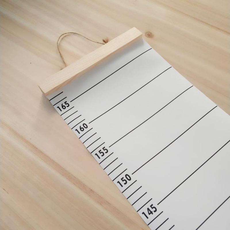 Product Introduction of Nordic Children Height Ruler Canvas Hanging Growth Chart  Decorative 16