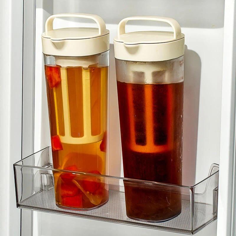 Product Introduction of Outdoor manual cold brew coffee maker, Filter ice fruit teapot Coffee Juice Bar, Restaurant, Kitchen, Camping coffee pot 3