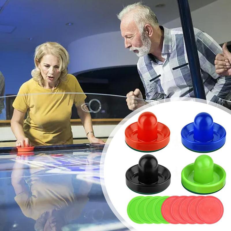 Product Introduction of Air Hockey Pushers And Air Hockey Pucks,Goal Handles Paddles Replacement Accessories For Game Tables 17