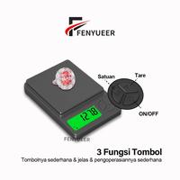 Gambar Fenyueer Timbangan Mini Digital 500gr/0.01gr / Timbangan Emas / Pocket Scalee - CX-T26-500g/0.01-Hitam-Baterai dari Fenyueer Official Store Kab. Tangerang 5 Tokopedia