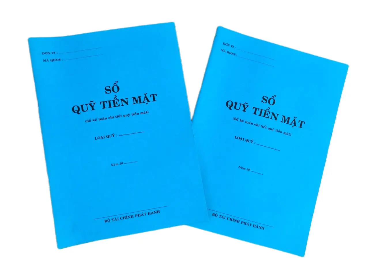 SỔ QUỸ TIỀN MẶT CHO CƠ QUAN, DOANH NGHIỆP