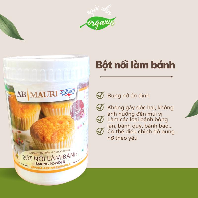 Bột nổi (bột nở) làm bánh Mauri - Baking Powder/Double Acting Formula