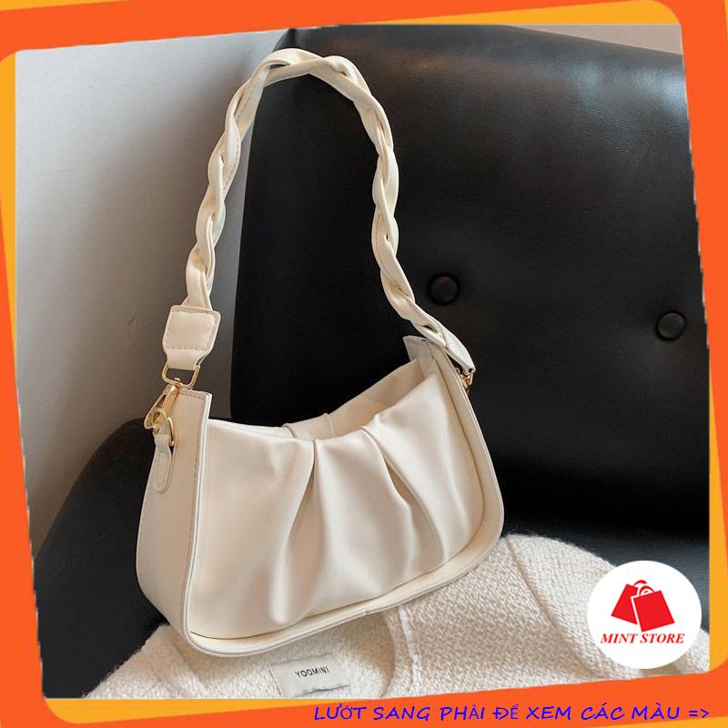 Túi xách nữ kẹp nách đeo chéo đẹp giá rẻ PK 339 Đeo Vai Bag Da Kem