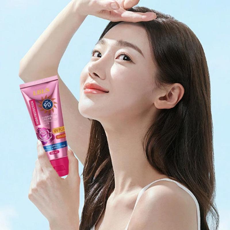 Product Introduction of SPF90 Sunscreen Cream High Protection UV PLUS 60ml Skin Skincare Facial S9R9 25