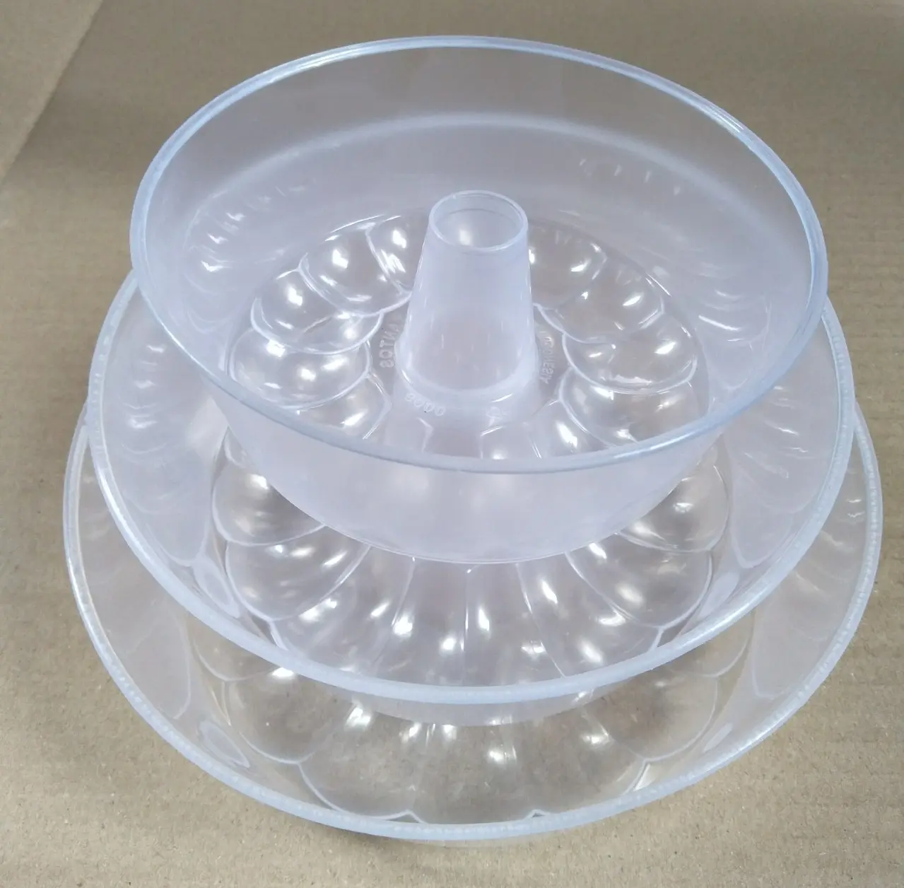 set cetakan puding isi 3 dengan berbeda ukuran/cetakan jelly/cetakan bolu kukus Kitchenware