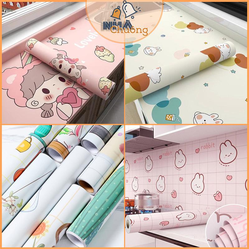 Giấy Dán Bếp Tráng Nhôm, Decal Dán Bếp Hàng Decor Cao Cấp, Cách Nhiệt, Dễ Lau Chùi