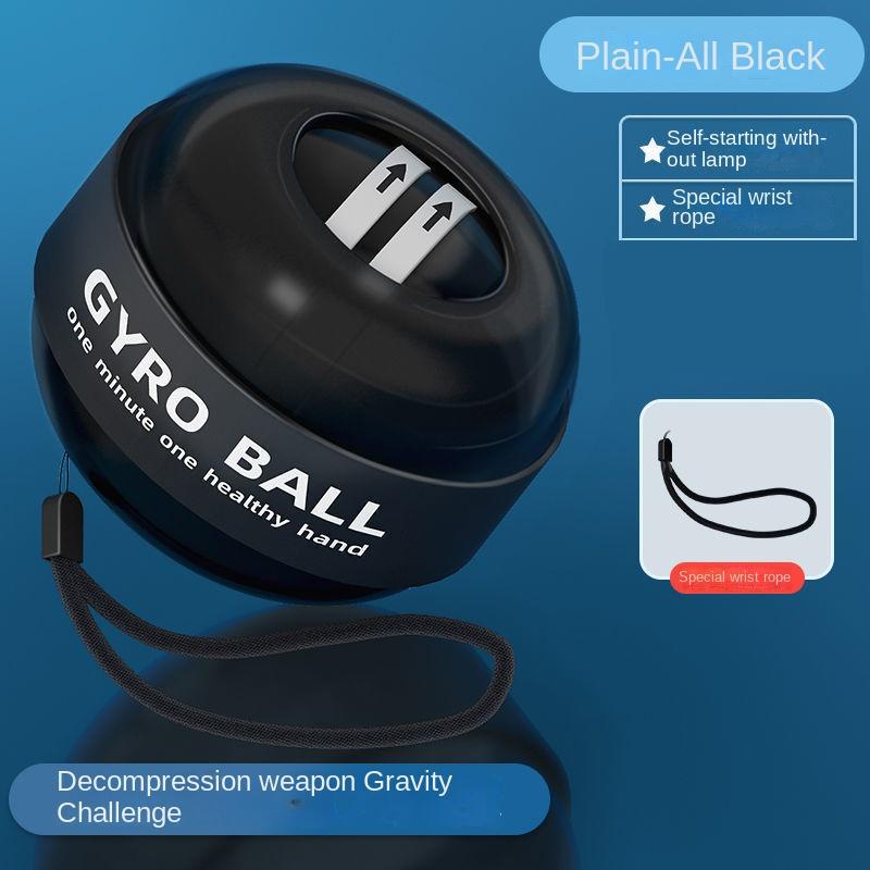 Wrist Ball Magnetic Luminous Colored Lights Hand-Muscle Developer Gyro Training Fitness Decompression Grip Strength Ball 5