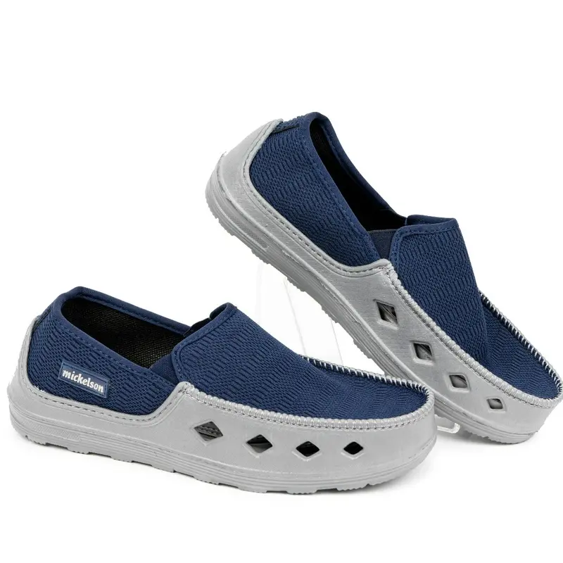 Sepatu Ardiles Mickelson Hitman - Fashion Casual Pria Flat Shoes Sneakers Kasual Kerja Hitam 6