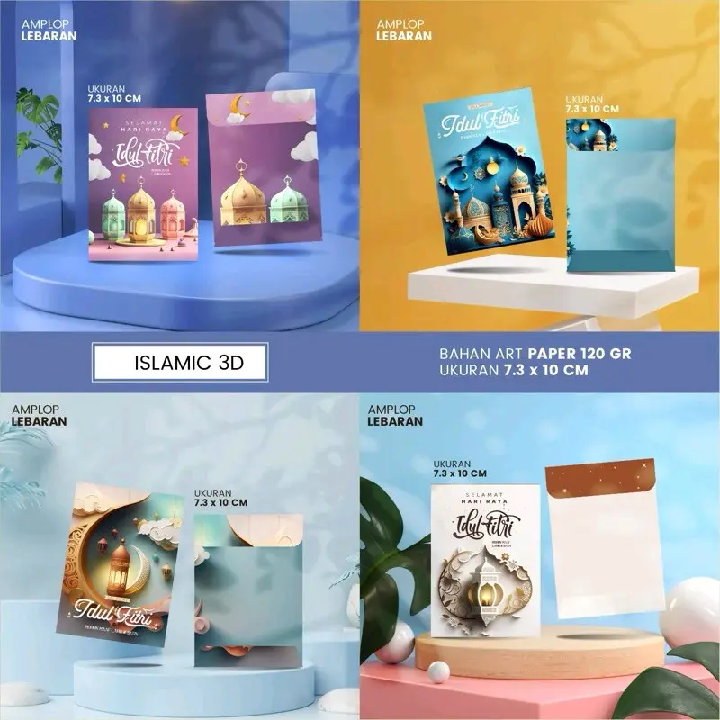 Amplop Lebaran Unik (ISI 50 LEMBAR) Amplop Lebaran Murah