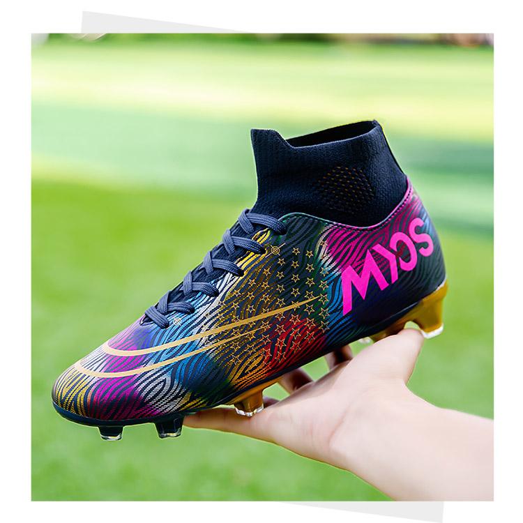 Product Introduction of Fustal！35-45 Ready Unisex Plus Size Training Football Shoes Fashion All-terrain Football Shoes Wide Last Soccer Shoes 14