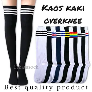 Kaos kaki overknee - kaos kaki panjang selutut Setrip Wanita