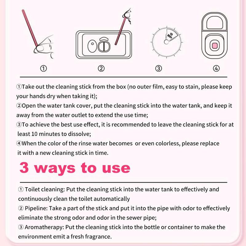 Product Introduction of Cleaning Stick Multi-effect Toilet Deodorant Antibacterial Multi-effect Toilet Cleaner Descaling Toilet Cleaner 22