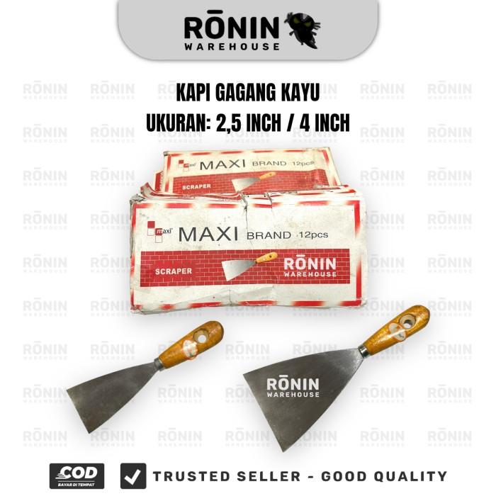 Promo [ 12pcs ] MAXI Kapi Gg Kayu 2 1/2 4