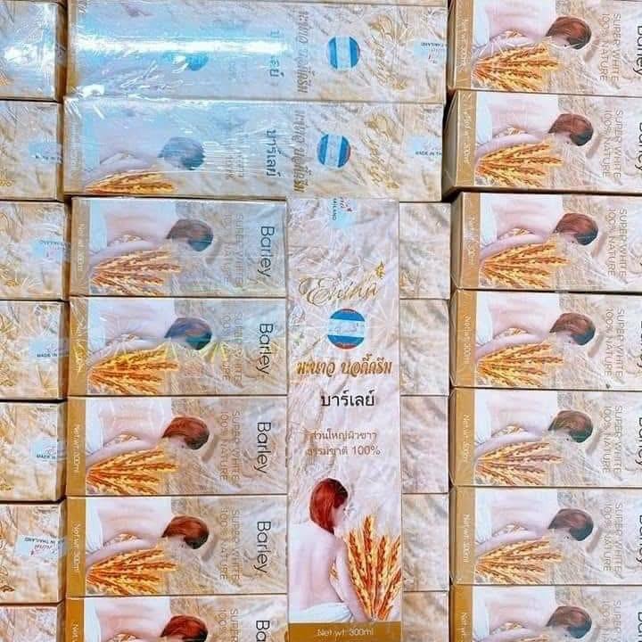  Ủ trắng lúa mạch Erina Thái Lan 300ml - Dưỡng trắng da hiệu quả 