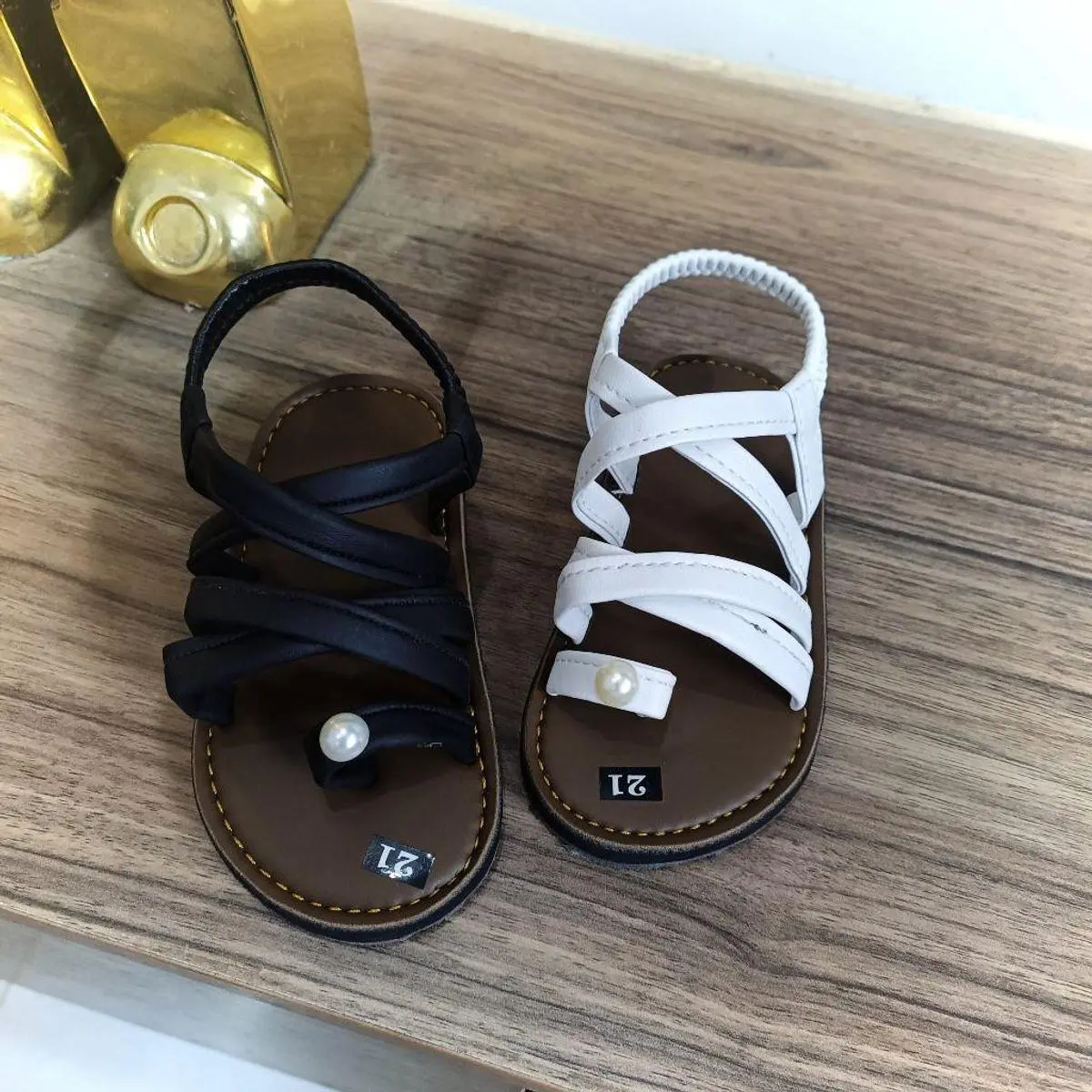 sandanl quai chéo mảnh cho bé (Có size cho Mẹ) Jean