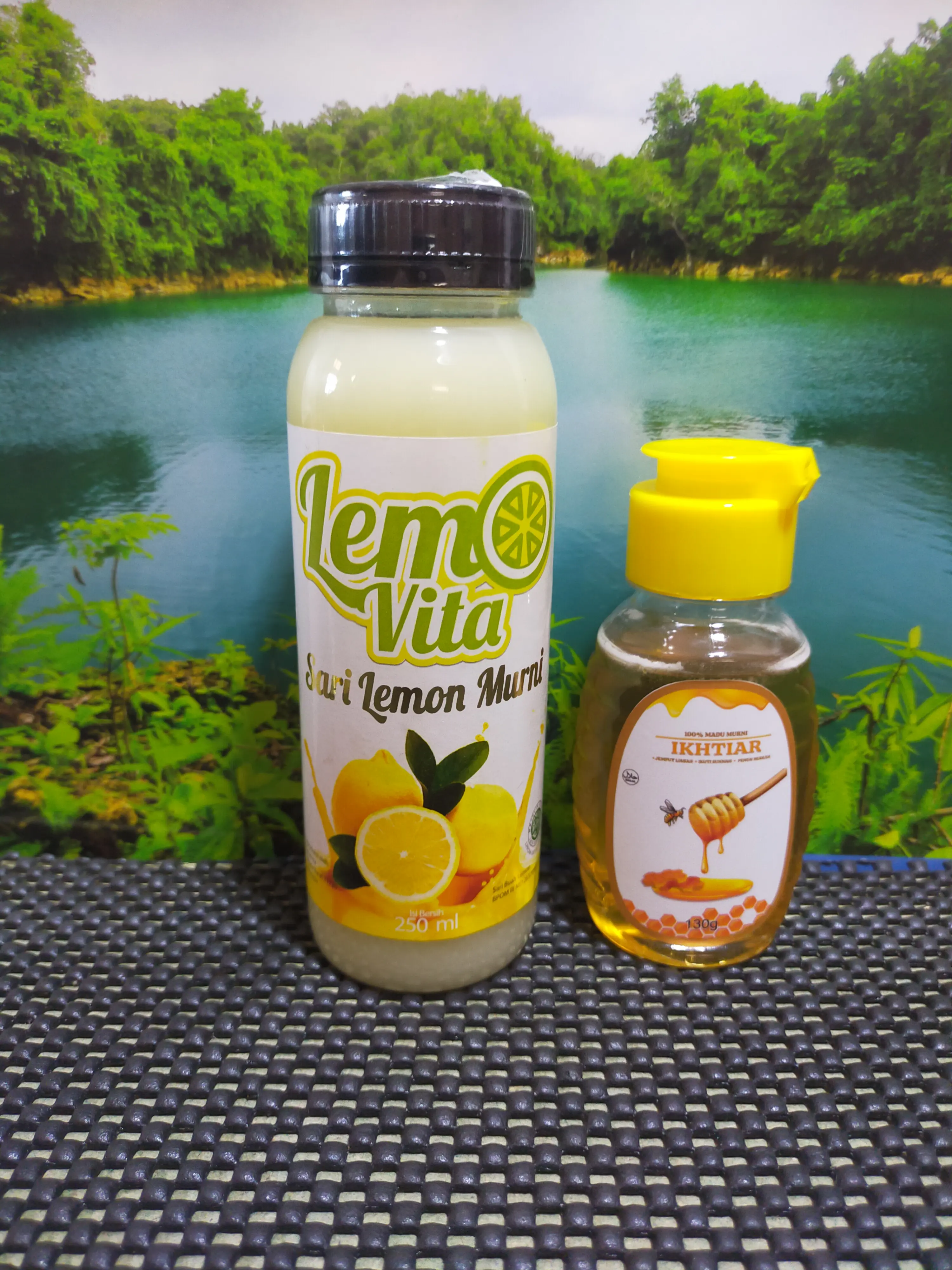 Paket Combo Lemovita Sari Lemon Murni + Madu Murni