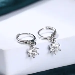 Anting Wanita Korea Titanium Anti Karat Berlian Anting Tusuk Aksesoris Fashion Murah Earrings Jewelry