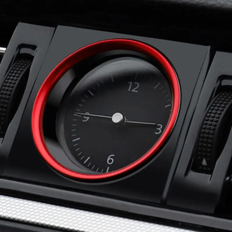Car Center Console Clock Decorative Ring, Car Interior Modification Accessories for Volkswagen Passat 19-22CC Magotan B8