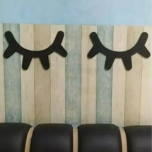 Hiasan Dinding Kamar Tidur Aesthetic Sleep Eye Gantung Ukuran Jumbo 2
