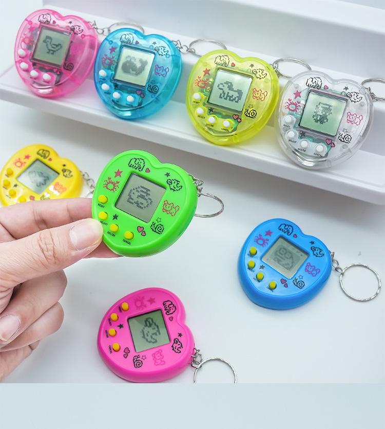 Product Introduction of Mặt Dây Chuyền Máy Thú Cưng Điện Tử Hình Trái Tim, Bán Chạy, Máy Chơi Game Yêu Tinh Điện Tử Ảo, Dành Cho Trẻ Em, Đồ Chơi Phát Triển 10