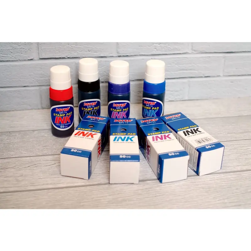Stamp Pad Ink/Refill Tinta Stempel 6