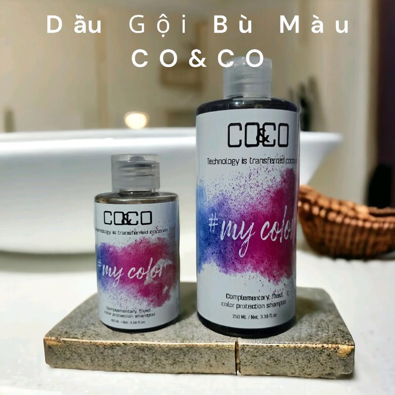 Dầu Gội Nhuộm Tóc, Bù màu CO&CO 150ml/300ml Đổi Màu Tóc Nữ Women