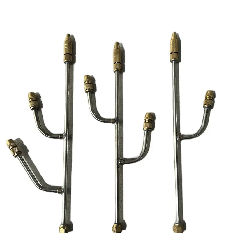 Cần xịt thuốc 3 béc - cần xịt thuốc 2 béc - béc tưới cây - béc hoả tiễn - Cần tưới sầu riêng béc phun sương 0